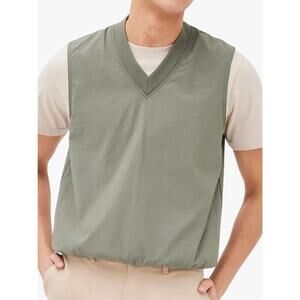 Outdoor Voices Gorpcore Pullover Vest Mens XXL Green‎ Outdoors Hiking Camping